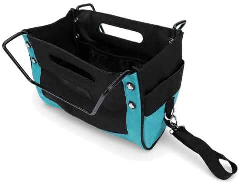 YUEHISY Folding Ladder Tool Tray Bag, Portable Ladder Tool Hanging Bag, No Need Repeated Up-Down Climbs