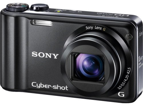 Sony Cyber-Shot HX5 Compact Digital Camera - Digital Cameras (10.2 MP, 3648 x 2736 Pixels, CMOS, 10x, Full HD, Black) (Renewed)
