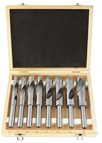 Juego de brocas, juego de brocas helicoidales, superficie de pulido para constructor para taller