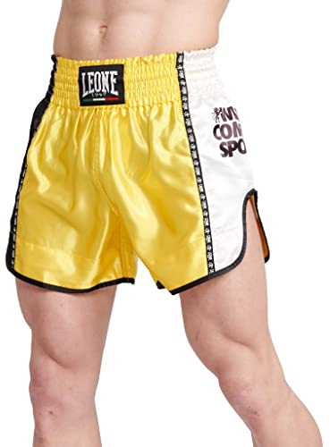 LEONE 1947 Training Kick-Thai Unisex – Vuxen, gul, AB760