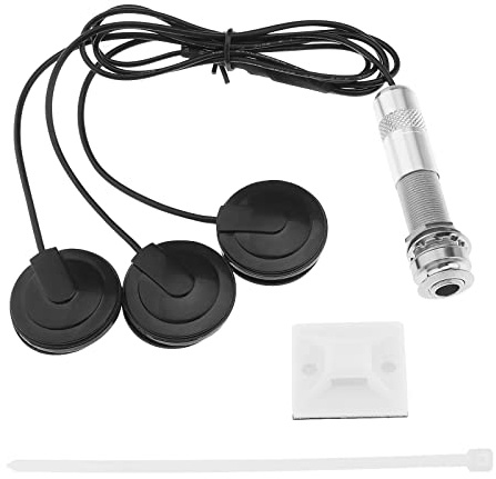 Create idea Guitar Pickup Piezo Pickup Transducer for Guitar Mandolin Violin Ukulele String Musical Instruments Replacement Accessories