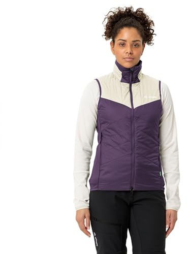 VAUDE Sesvenna Vest IV für Damen – Isolierende Damen Weste mit PrimaLoft Füllung, Sportweste Damen mit Stretch-Einsätzen, Wasserabweisend & Atmungsaktiv – Ideal für Skitouren & Trekking