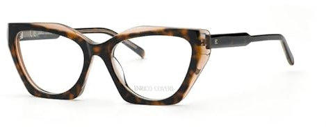 Enrico Coveri ECV136 Damenbrille, Brillengestell, Havana