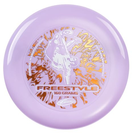 Wham-O Frisbee Freestyle Disc 160g, 26.67cm, PE Resistente e Flessibile per Spiaggia all'aperto, Divertimento in Famiglia (81101-V2)
