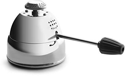 IBILI Quemador graduable - Acero Inoxidable cocinar - Función de Horno, Parrilla, Plancha y Fondue