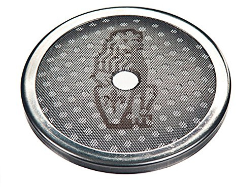 New La Marzocco Group Head Screen wth Iconic Lion Logo - OEM Part No F.3.040