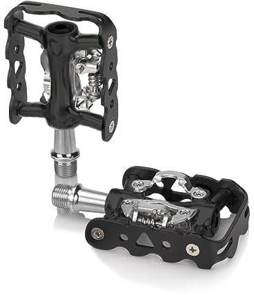 XLC System pédale 2501820800 Pièces de Vélo Adulte-Mixte, Noir, Taille Unique