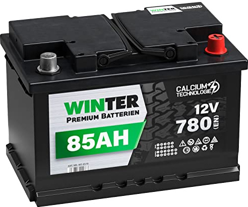 WINTER Premium Autobatterie 12V 85Ah statt 72Ah 74Ah 75Ah 77Ah 80Ah