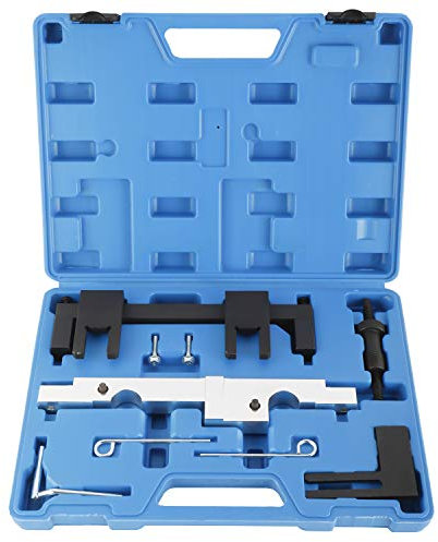 FreeTec Nockenwellenversteller Nockenwelle Steuerkette Wechsel Motor Werkzeug Arretierwerkzeug Satz für BMW N43 116i 118i 316i 318i 320i 520i B16/20