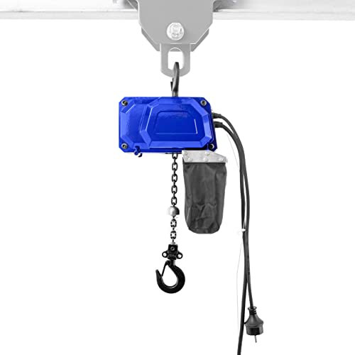 Pallit Kettenzug elektrisch 150 kg Tragkraft 3 m Hubhöhe robuste Stahlkette Fernbedienung mit Not-aus-Schalter EHOIST