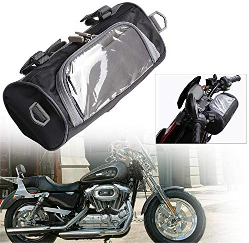 Richolyn -Gabel für Motorrad-Lenker, Ri-Grand Touchscreen, große Kapazität, kleine Tasche, Abnehmbarer Schultergurt, wasserdicht, verstellbare Riemen