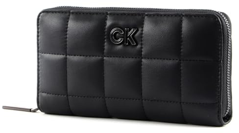 Calvin Klein Re-Lock Quilt Wallet CK Black