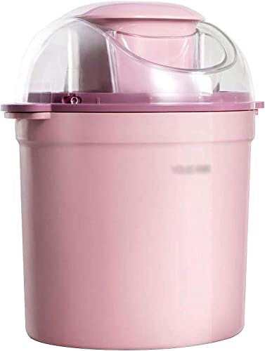 Samnuerly Macchina Gelatiera Elettrica 800ml Gelato Artigianale Sorbetto Soffice e Frozen Yogurt