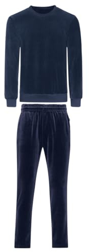 TRIGEMA Nicki joggingdräkt, marinblå, 3XL