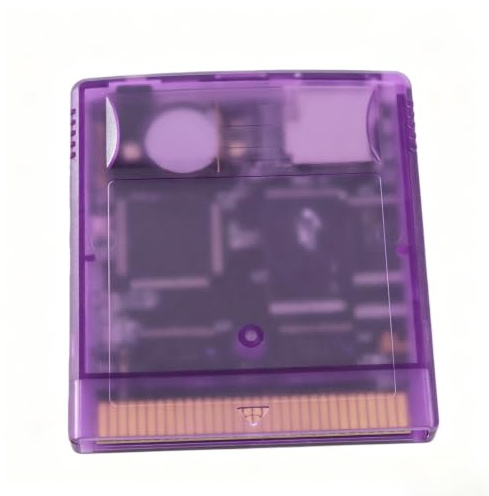 Carte Mémoire Flash de Jeu Professionnelle 1000 en 1 pour Gameboy Color, Carte Mémoire 8G pour Gameboy Advance SP avec Gestion de Fichiers par Simple Glisser-déposer, (Violet
