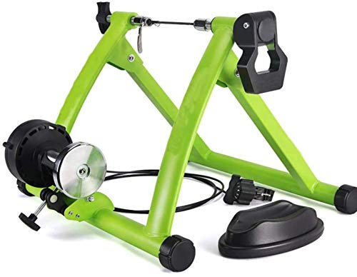 Fahrrad Rollentrainer mit Magnetwiderstand - 6-Gang Indoor Heimtrainer für Heimtraining - Rennrad Rennrad Rennrad Trainer