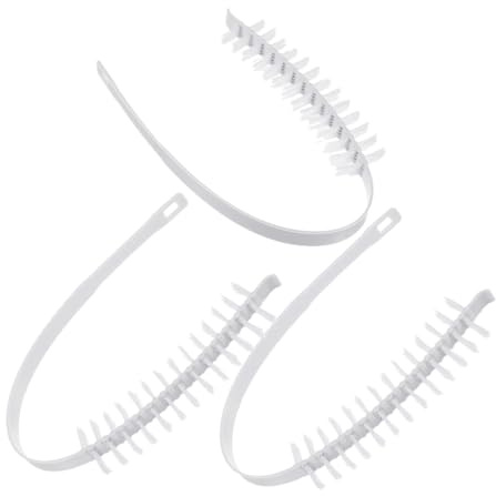 LRXIYODE Cepillo de Limpieza para Lavadora de Cilindro Interior, Elimina Suciedad y Residuos, Paquete de 3 Piezas en Color Blanco, Adecuado para Limpieza Profunda del Hogar