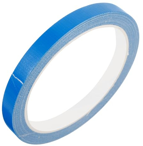 TOYANDONA Cinta Protectora de Raqueta de Tenis de Mesa Azul de Tela, Resistente a Impactos y Fácil de Instalar para Bricolaje y Protección Eficaz del Borde