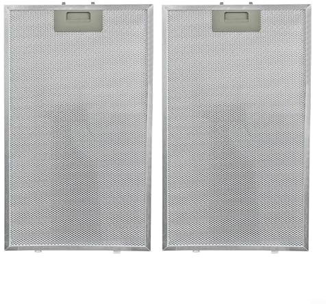 460 X 260 mm Range Hood Filter, 5 Layers Aluminum Mesh Grease Filter Replacement For HOWDENS for LAMONA Cooker Hood Extractor Vent(2PCS)