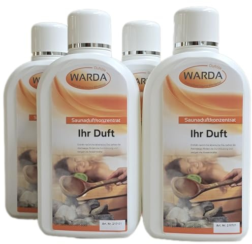 Rekosan Saunaaufguss-Set 4 x 1 Liter(freie Duftwahl) made by Warda