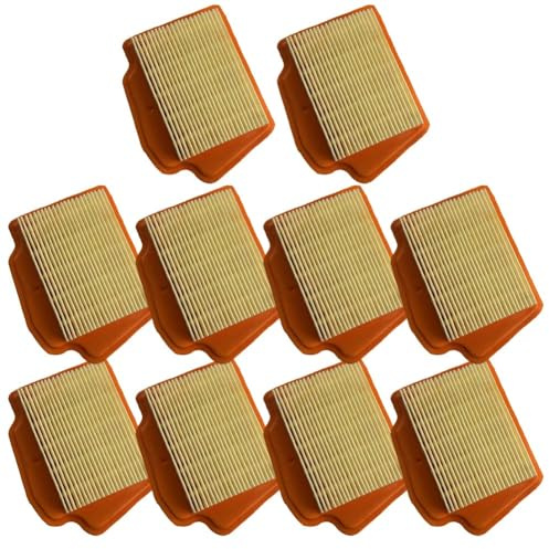 NiuLumea Paquete de 10 filtros de aire FS 490, FS 510, FS 560 para cortadoras de cuerda, para pieza OEM 4148-141-0300