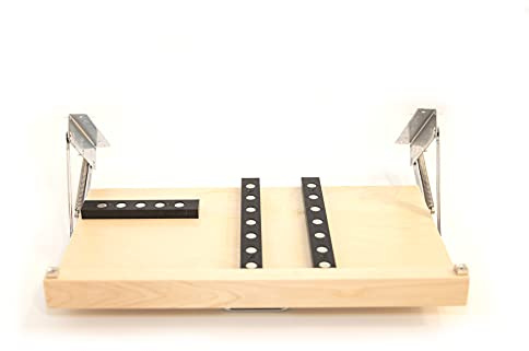 Under Cabinet Knife Block (LARGE, Natural) - 3 Sizes & 5 Finishes Available