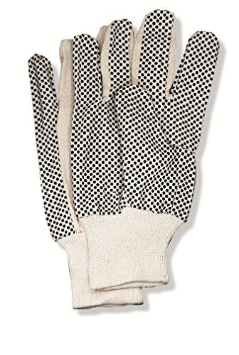 98551010, EASY GRIP, BAUMWOLLHANDSCHUHE GENOPPT, CE Cat I,EN 420, 10 GRÖßE