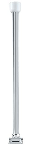 WENKO Deckenstütze für Teleskop-Duschstange Chrom