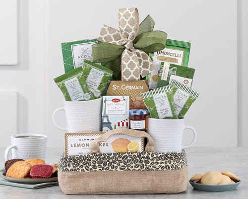 Wine Country Gift Baskets Coffee, Snacks and Tea Gift Basket