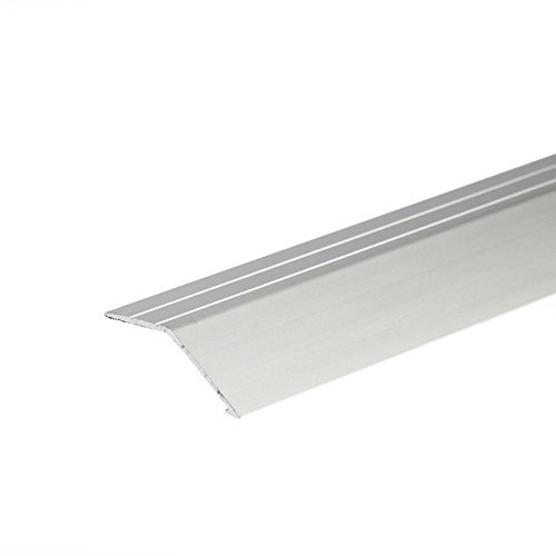 SELF-Adhesive ANODISED Aluminium Door Floor BAR Edge Trim Threshold Profile 900mm x 41mm x 16mm A47 Silver, Effector