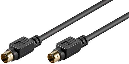 SM-PC® 5m S-VHS Kabel Stecker -vergoldet- Video Anschlusskabel #350