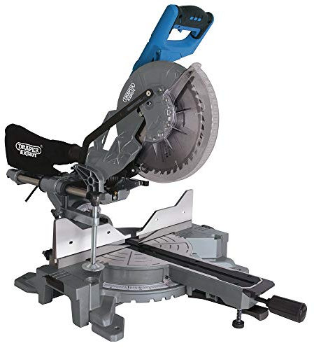 Draper 79899 255mm Double Bevel Sliding Compound Mitre Saw (2000W)