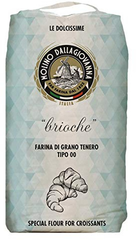 FARINA DI GRANO TENERO TIPO 00 BRIOCHE PER CROISSANTS E DOLCI MOLINO DALLAGIOVANNA 5 kg