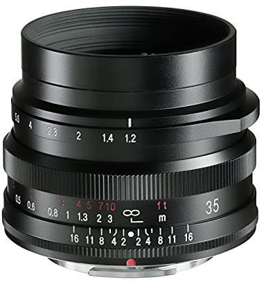 VOIGTLANDER Objectif Nokton 35 mm/F1,2 Noir Pour Fuji-X