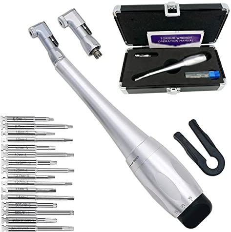 Clé Dynamométrique Clé Dynamométrique Universelle Surgident 16 Outils de Restauration d'implants Dentaires