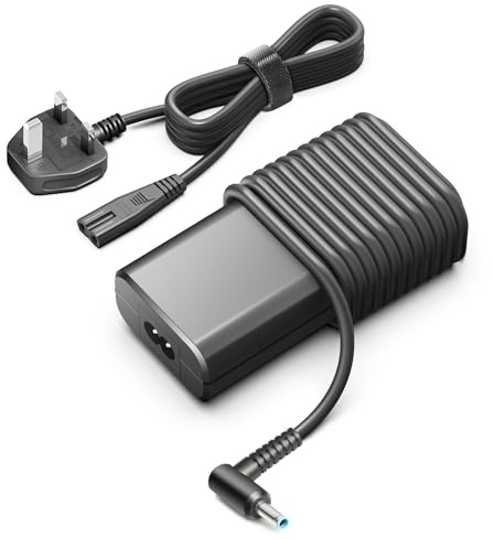 TAIFU Power Supply Cable for HP M27f M27fw M27fq M27fwa M27fe M24f M24fw M24fwa M24fe M22f Monitor, 19.5V 65W 45W Laptop Charger for HP X360 Pavilion 15-F Envy Spectre Elitebook 850 840 ProBook