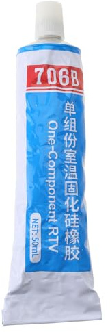 45ML Silicone Grease Dielectric Silicone Sealant Fit for Electronic Part Waterproof Moisture Proof Sealant Insulation