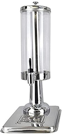 BGFYUSF Dispensador de Cerveza para Bar， dispensador de Bebidas para Fiestas Dispensador de Cerveza con Enfriador， Base de Acero Inoxidable， Accesorio para Bar， Club y，One Color-3L