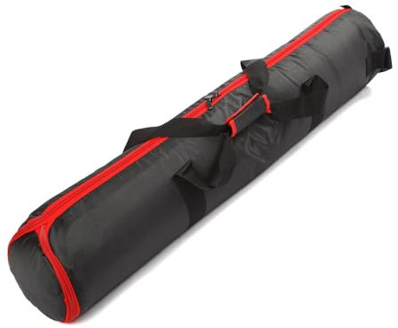 BOLLUMA Bolsa de Transporte Oxford para trípode de 104 x 20 x 20 cm, con Correa Ajustable para el Hombro y asa para trípode, trípode de luz, Soporte para galas, Soporte Universal, Negro