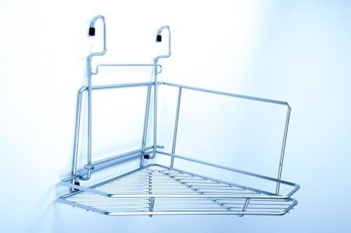 Wesco Relingsystem Eckregal rechts und links Matt-Chrom