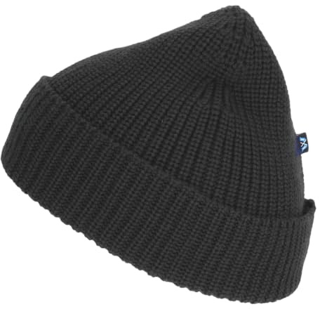 Blauer Peter - Strickmütze - Merino - Uni - 10 Farben