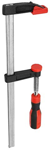 F Woodworking Clamp, F Style Multi Purpose Woodworking Clamp DIY Projects Bar Clamp Hand Tool Steel Bar Clamp(300mm)