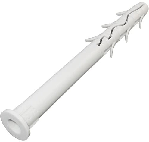 AERZETIX - C57416 - Satz von 10 Universaldübel mit flügeln Schlagen Ø12x140 mm mit Kragen - aus Kunststoff Nylon - mauerwerk Befestigung aus Beton Ziegel Stein betonstein