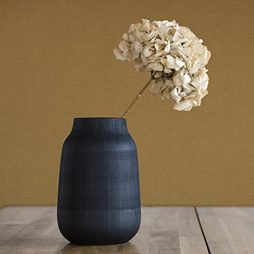 TADESSI Tapete Uni M1-No.1739 Vliestapete Gelb Strukturtapete Einfarbig für Wohnzimmer Schlafzimmer Küche