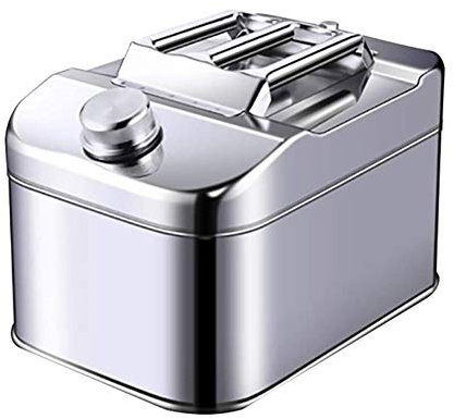 Kraftstoffkanister Benzinkanister Kraftstoff 15l/25l Kraftstoffkanister, Verdickter Benzin, Tragbarer Metall -Benzin -Tank Mit Schlauch for Motorräder Und Automobile (Size : 15L)