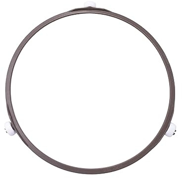 Mikrowellenherd Ring, Mikrowelle Drehtellerring Universal Mikrowelle Drehring für Mikrowelle 17,8 cm, Glasplatte Tablett Stützhalter Ersatz Innenring Roller Support Radring