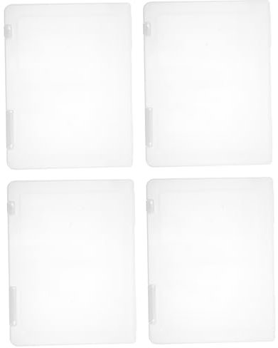 Homoyoyo 4stücke Dokumenten-organizer-box Aus Pp-material Aktenhülle Für Karten Und Fotoaufbewahrung Aufbewahrungsbox Für Zertifikate Und Grußkarten Tragbar Und Langlebig Geeignet Für