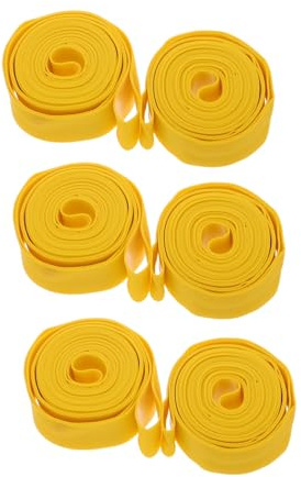 WHAMVOX 6pcs Bike Tire Liner Tape Puncture Protection for Tubeless Bikes Rim Strip