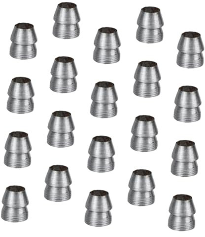 TOYANDONA 20pièces Cales De Poignée Rondes Fer Accessoires De Fixation Solides Et Durables pour Bricolage Menuiserie Renforcement Lame Et Manche De Marteau Métal De Haute Résistance