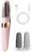 UQQU Electric Foot File, Electric Callus Removers for Feet, Rechargeable Electric Foot Callus Remover Pedicure Kits, Removes Dry Skin for Smoother Feet, Foot Care for Dead Skin - Pink
